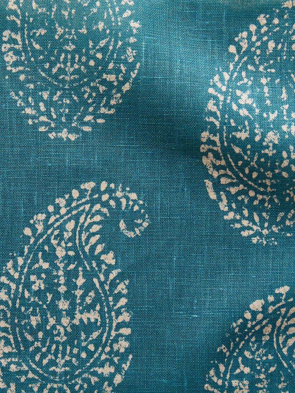 Kashmir Paisley | Tea/Peacock